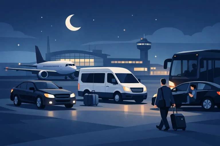 Late Night Airport Transport Options Explained